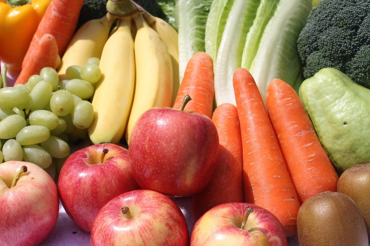 Fruits et légumes bons pour la santé