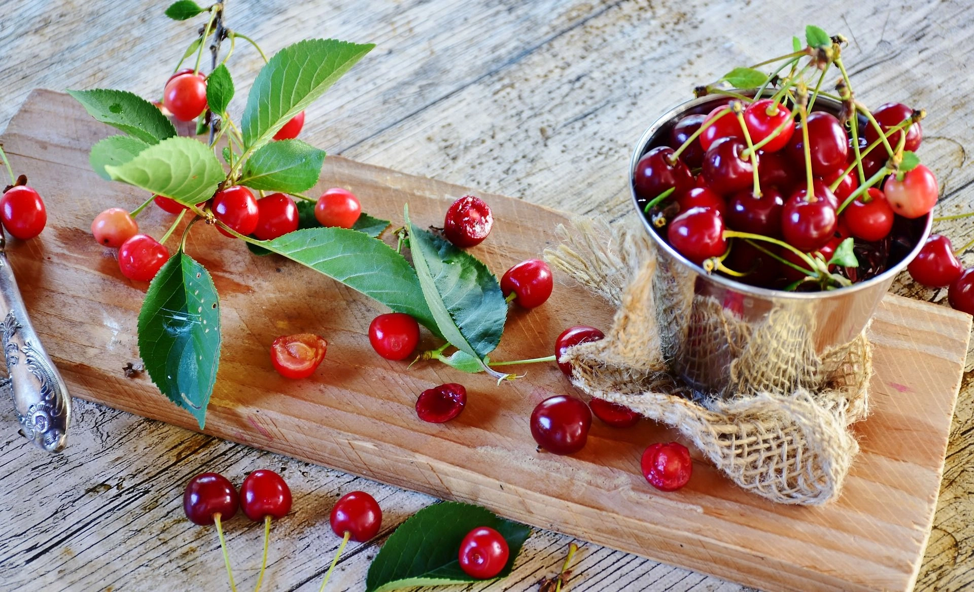 Cerises bonnes pour la santé