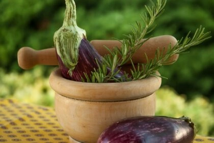 Aubergines bonnes pour la santé