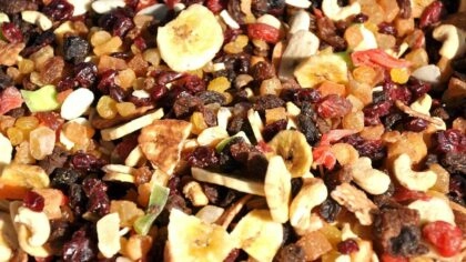 Fruits secs et séchés bons pour la santé