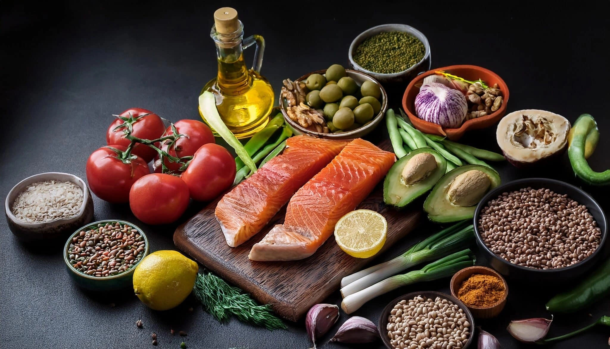 Aliments du régime méditerranéen